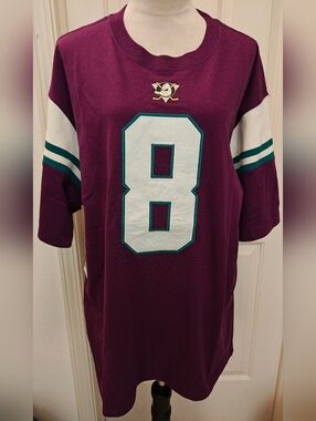 NWT Mitchell & Ness NHL Anaheim Ducks Teemu Selanne Authentic Premium Jersey.